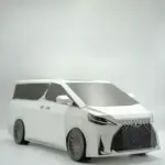 紙紮LEXUS LM 300h(白)(大)
