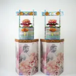 彩色蓮花塔-精緻提籃版