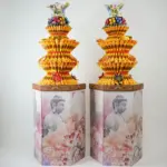 彼岸花蓮花塔