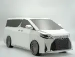 紙紮LEXUS LM 300h(白)(大)：圖片 2