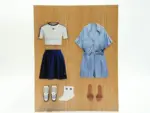 紙紮女士運動休閒服禮盒：圖片 2