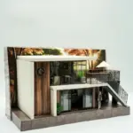 紙紮景觀咖啡廳禮盒豪華版：圖片 2
