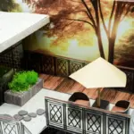 紙紮景觀咖啡廳禮盒豪華版：圖片 4