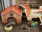 紙紮柴犬衣服禮盒：圖片 4