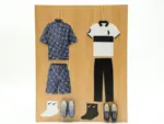 紙紮男士運動休閒服禮盒：圖片 2