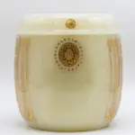 九品金雕蓮花伊朗青玉骨灰罈