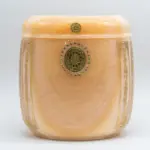 九品金雕蓮花伊朗紅澄玉骨灰罈