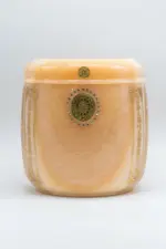 九品金雕蓮花伊朗紅澄玉骨灰罈