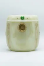 伊朗青玉經文骨灰罈
